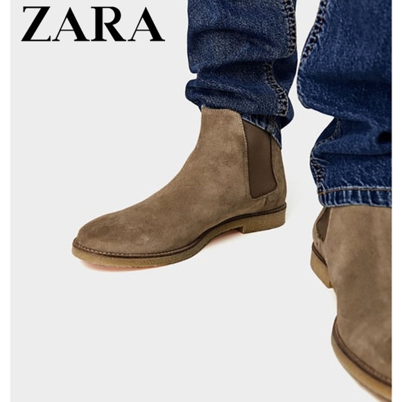 zara chelsea boots men